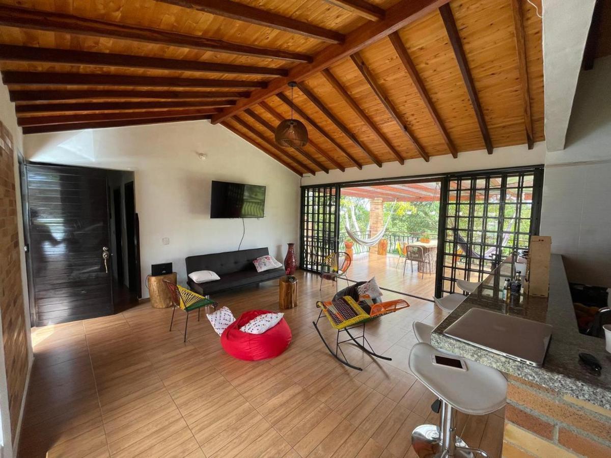 Casa De Campo Villa Tatiana- Mesa De Los Santos Exterior photo